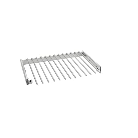 Rev-A-Shelf Steel Pull Out Pants Organizer for Custom Closet Systems PSC-2414CR